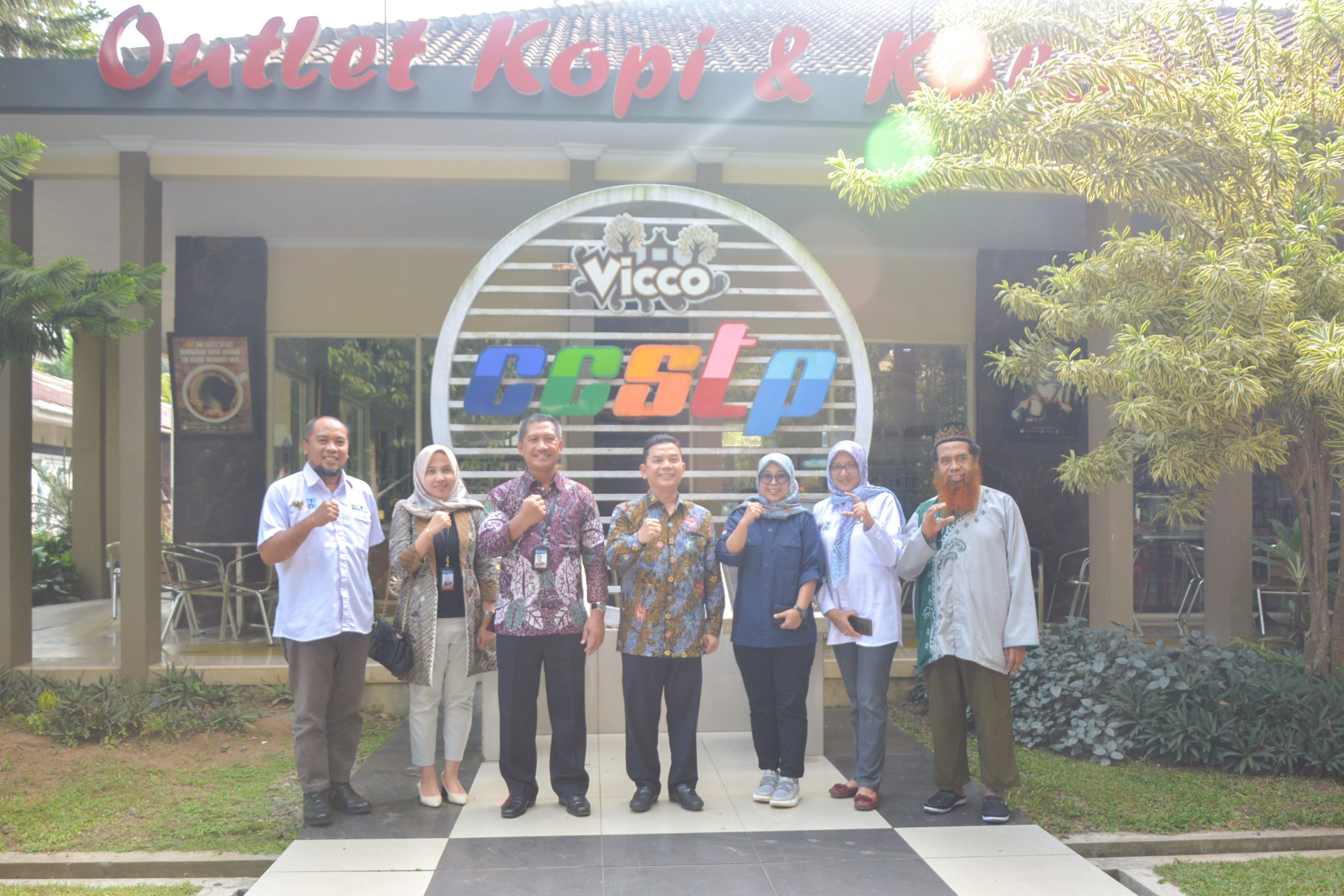 Kunjungan Pimpinan Bank Indonesia di Pusat Penelitian Kopi dan Kakao Indonesia