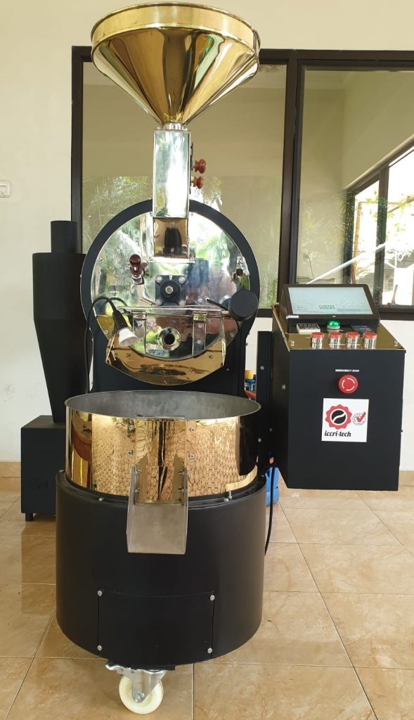 Mesin sangrai biji kopi [coffee Roaster] 5 kg Digital dengan Monitor