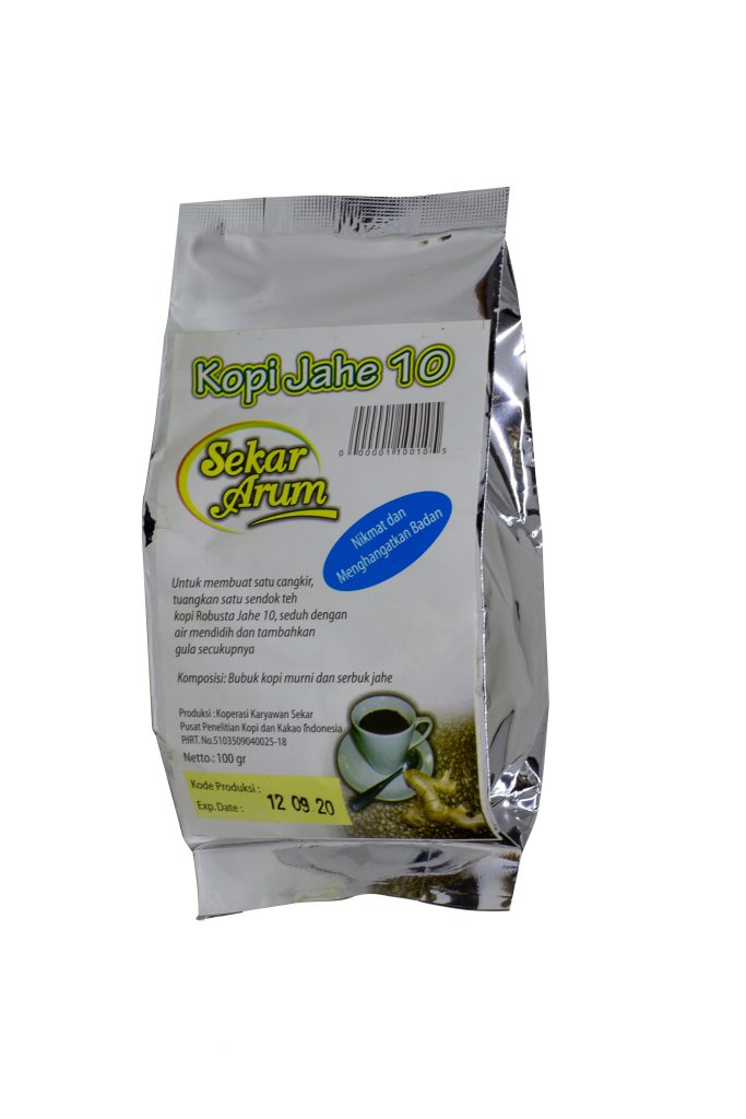 Kopi Robusta Jahe 100 gr