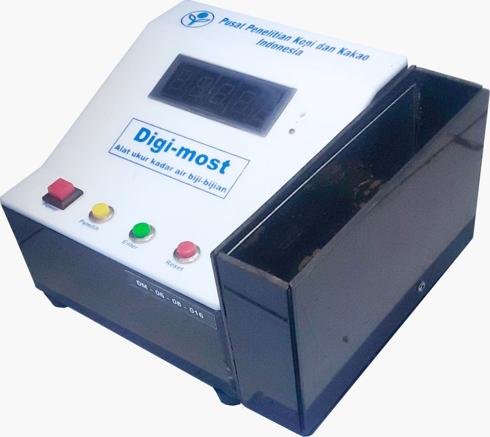 Alat ukur kadar air biji kopi Tipe digital [DIGIMOST]