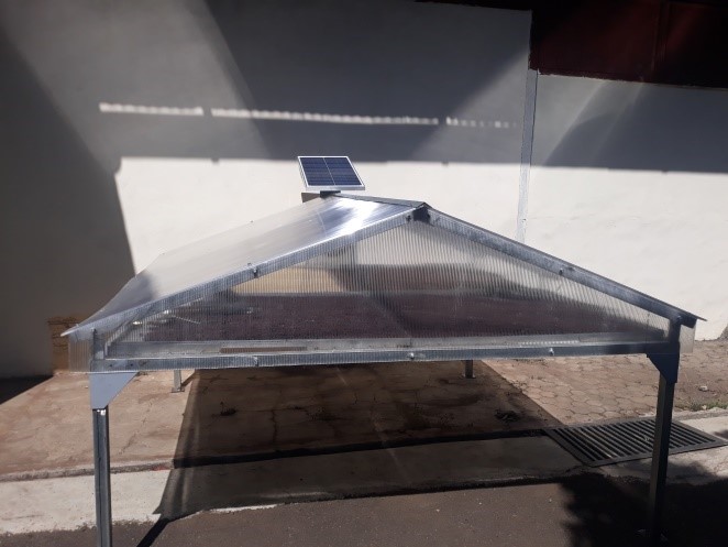 Pengering tenaga surya [Solar Dryer Portable] 40 kg/batch